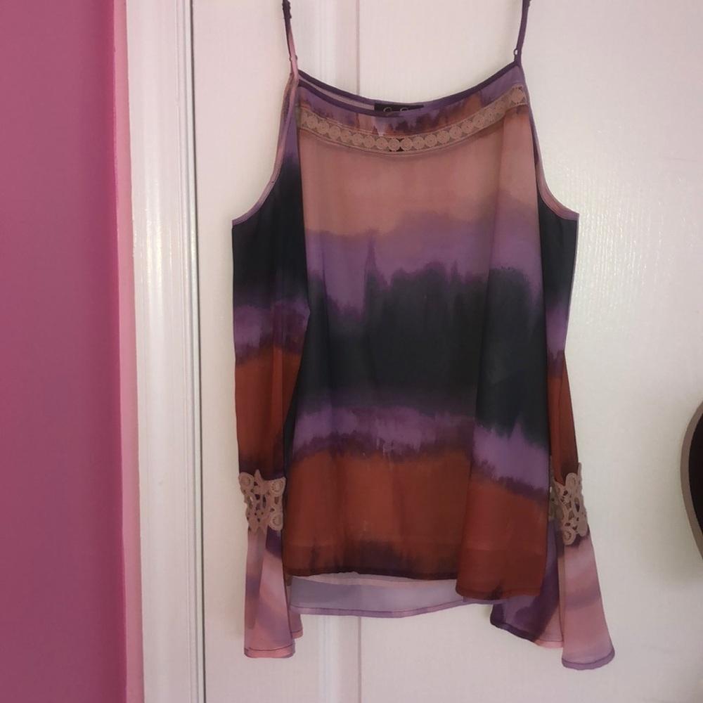 Cold Shoulder tank top